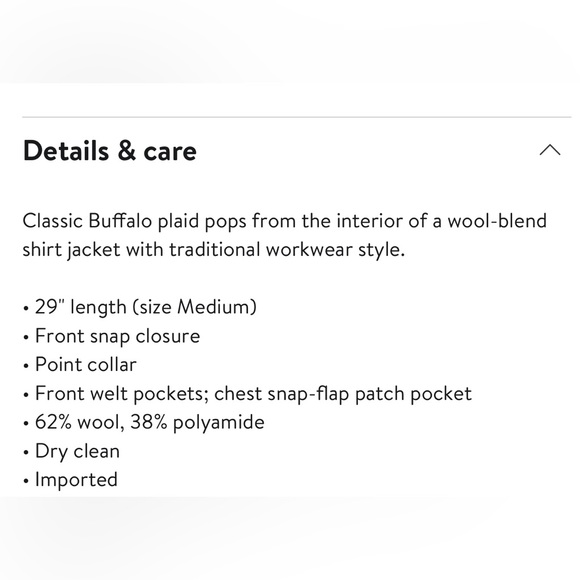 Rag and Bone Shirt Jacket, Black, Size L - Picture 7 of 7